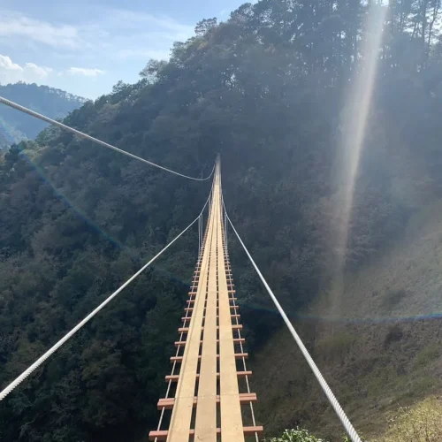 PUENTE COLGANTE Y TIROLESA CERRO CABEZÓN TLATLAUQUITEPEC