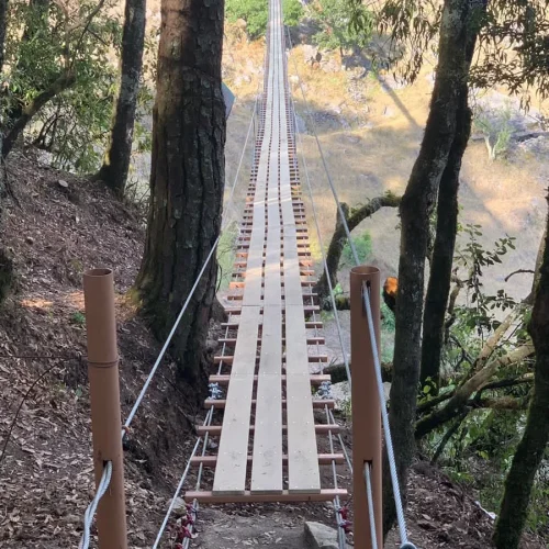 PUENTE COLGANTE Y TIROLESA CERRO CABEZÓN TLATLAUQUITEPEC